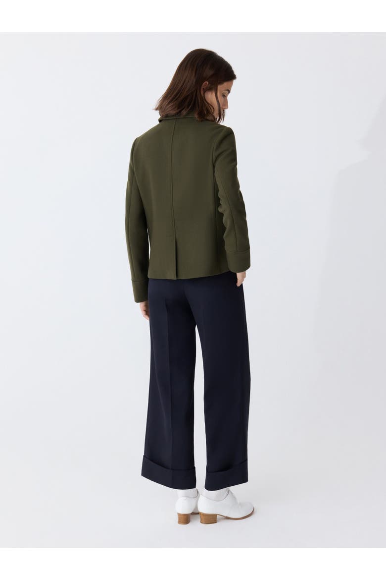CHELSEA Doublebreast Jacket, Alternate, color, Forest