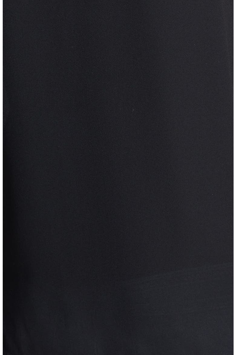 Sleeveless Tie Neck Top, Alternate, color, BLACK