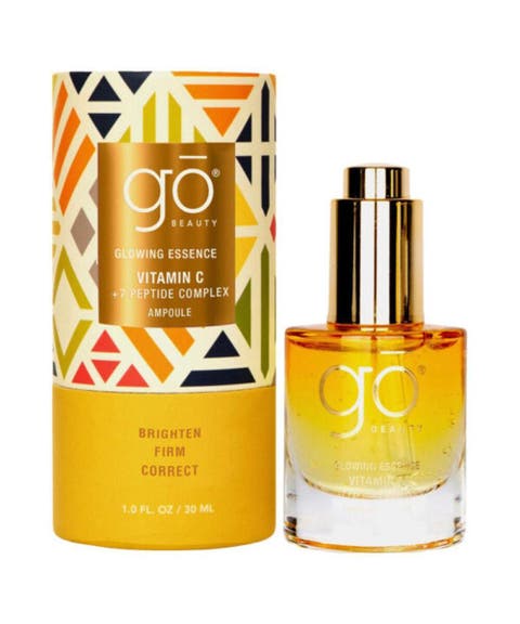 GLOWING ESSENCE - Vitamin C + 7 Peptides Complex, Day Serum 1oz