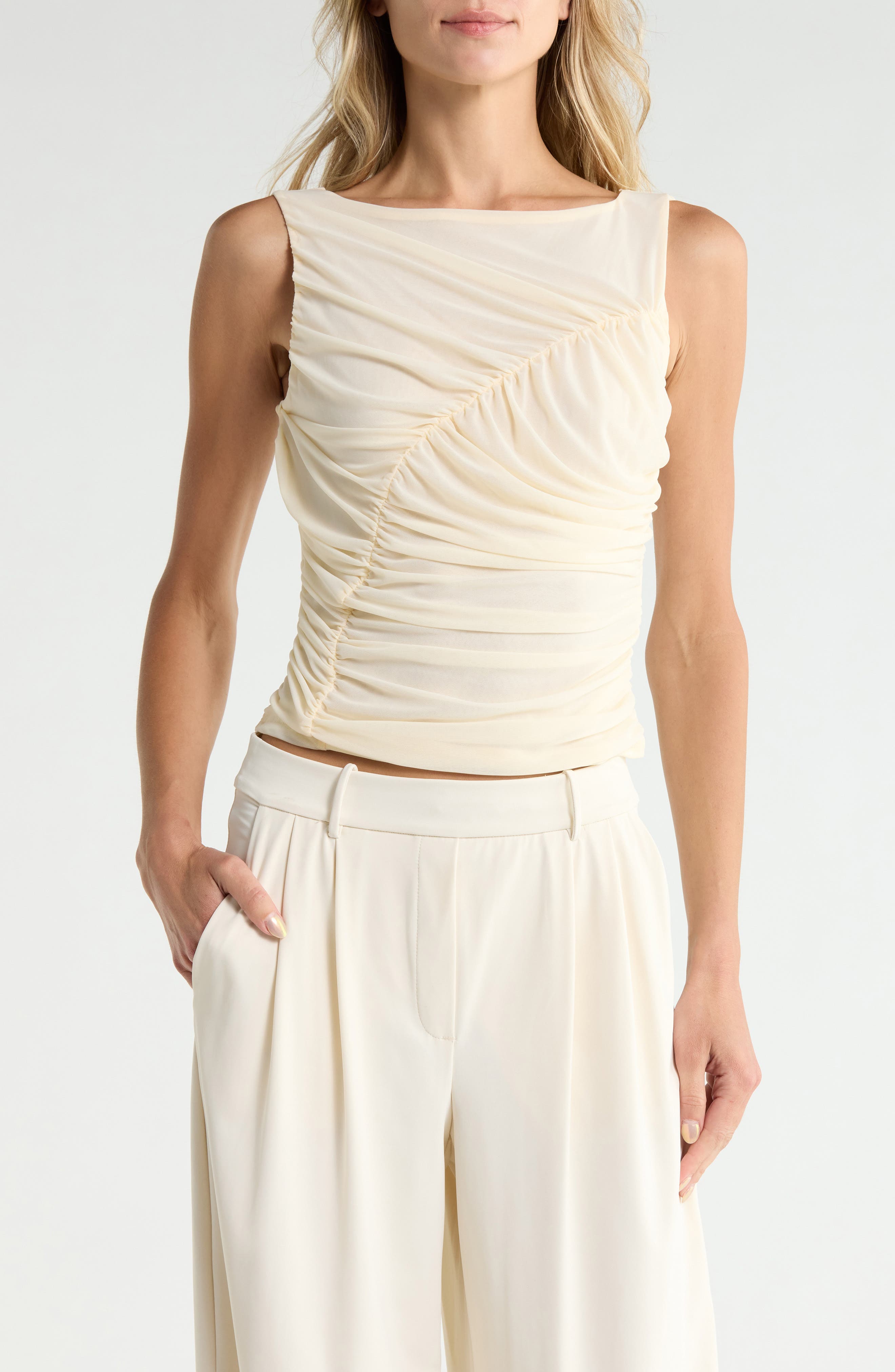 Ruched Tank