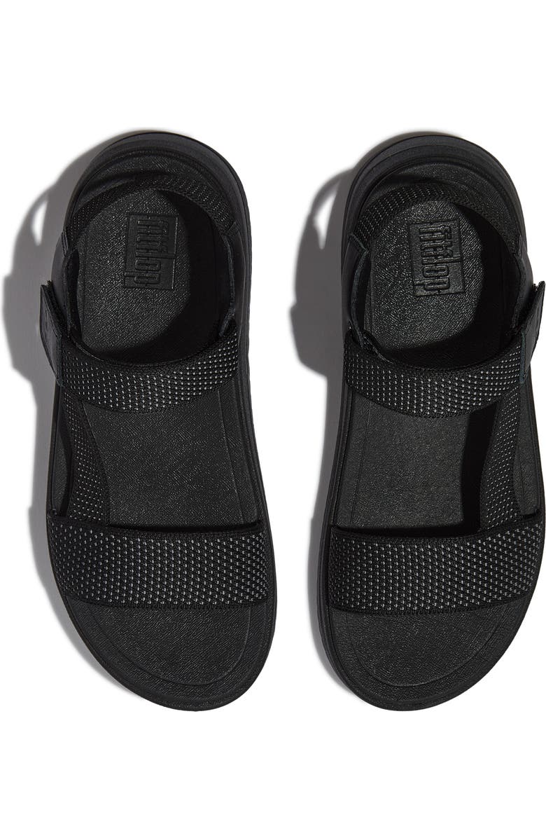 FitFlop Surff Two Tone Webbing Platform Sandal, Alternate, color,