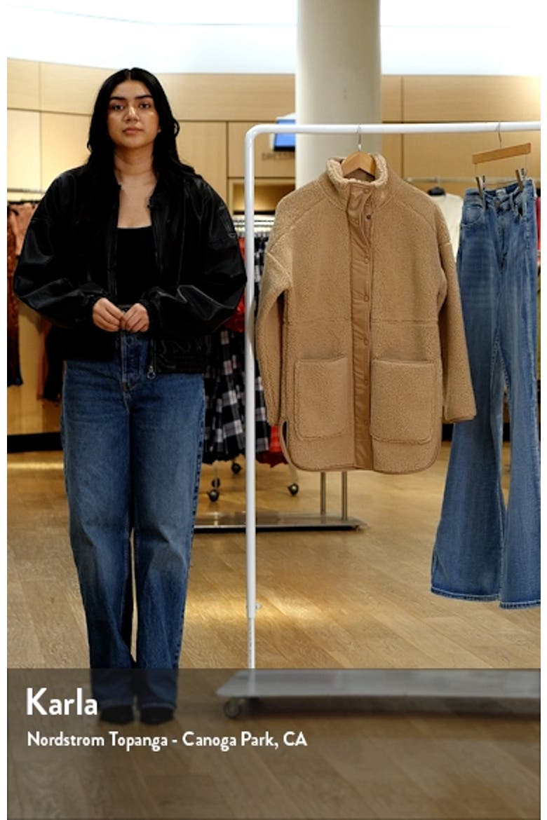 Cozy Faux Shearling Jacket video