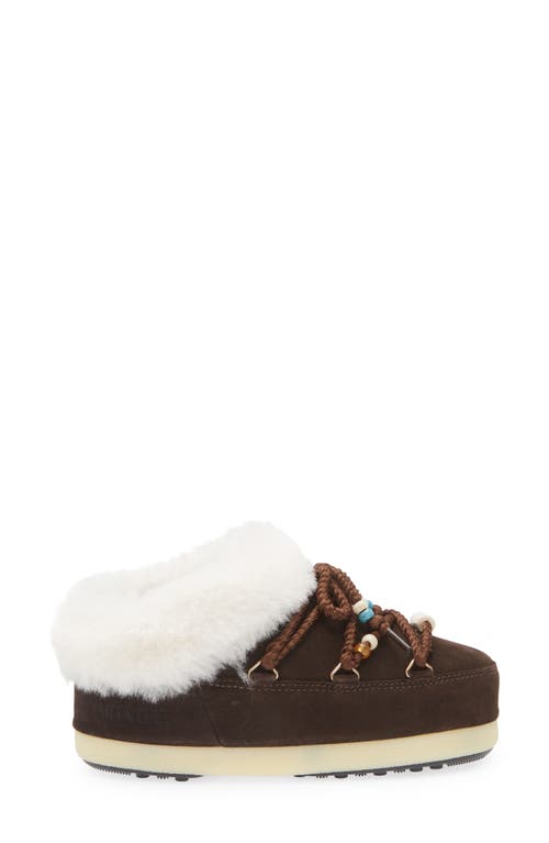 Moon Boot ® Beaded Genuine Shearling Mule