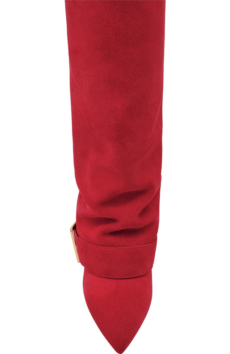 Steve Madden Illuzion Boot, Alternate, color, Red Suede