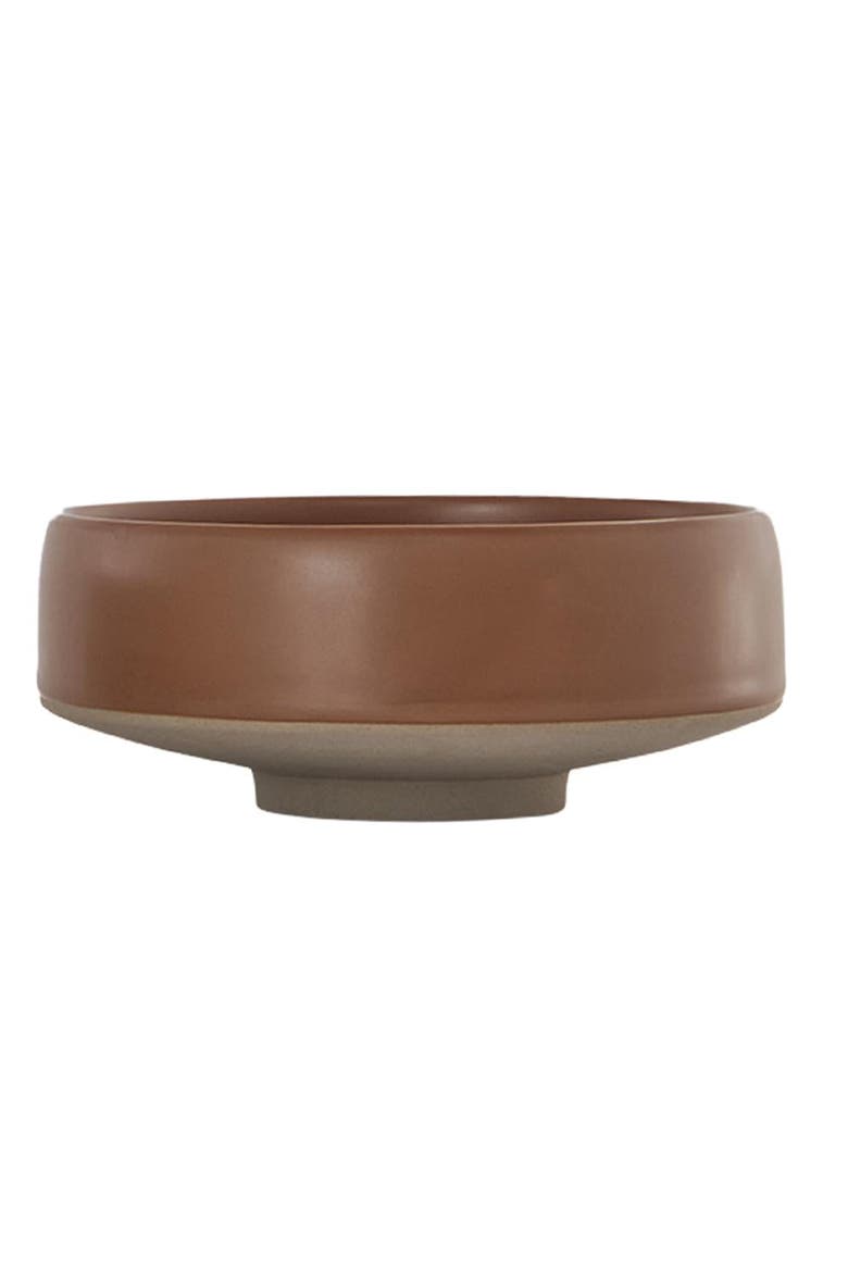 Hagi Bowl, Alternate, color, Caramel