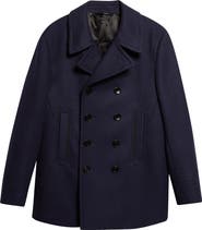 TOM FORD Soft Wool Felt Peacoat