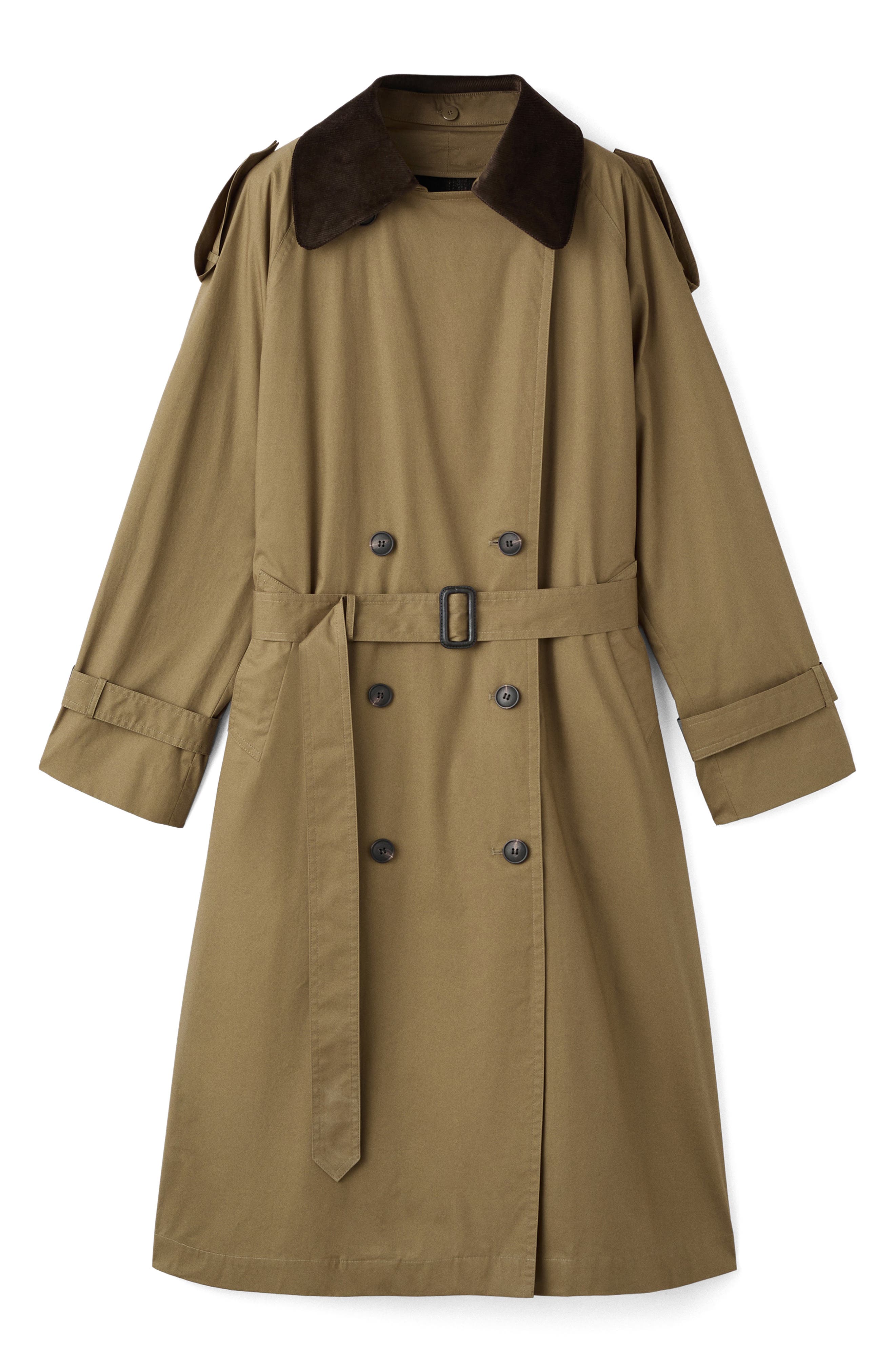 MANGO Double Breasted Trench Coat