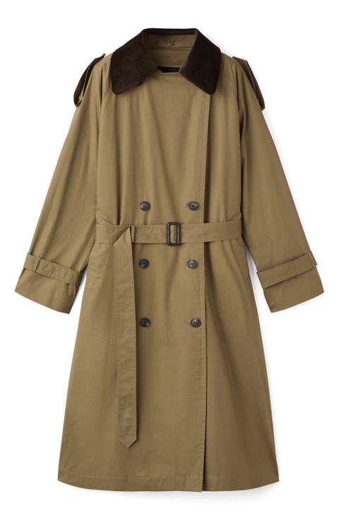 Double Breasted Trench Coat