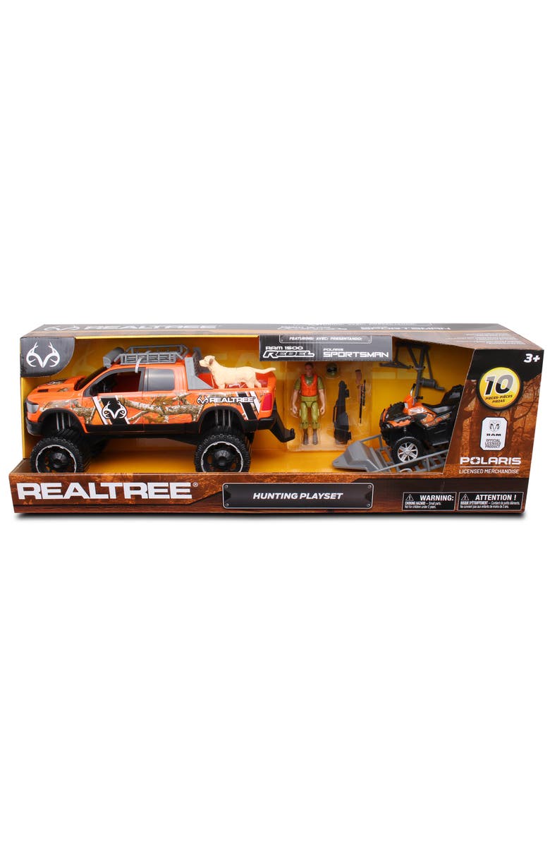 REALTREE 10Pc Hunting Playset 118 Scale, Alternate, color, Multicolored