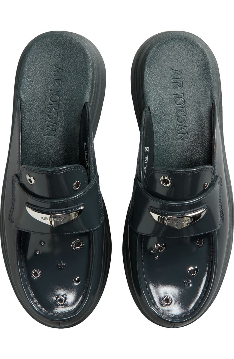 Jordan Air Jordan Mule SE Platform Loafer Mule, Alternate, color, Anthracite/ Metallic Silver