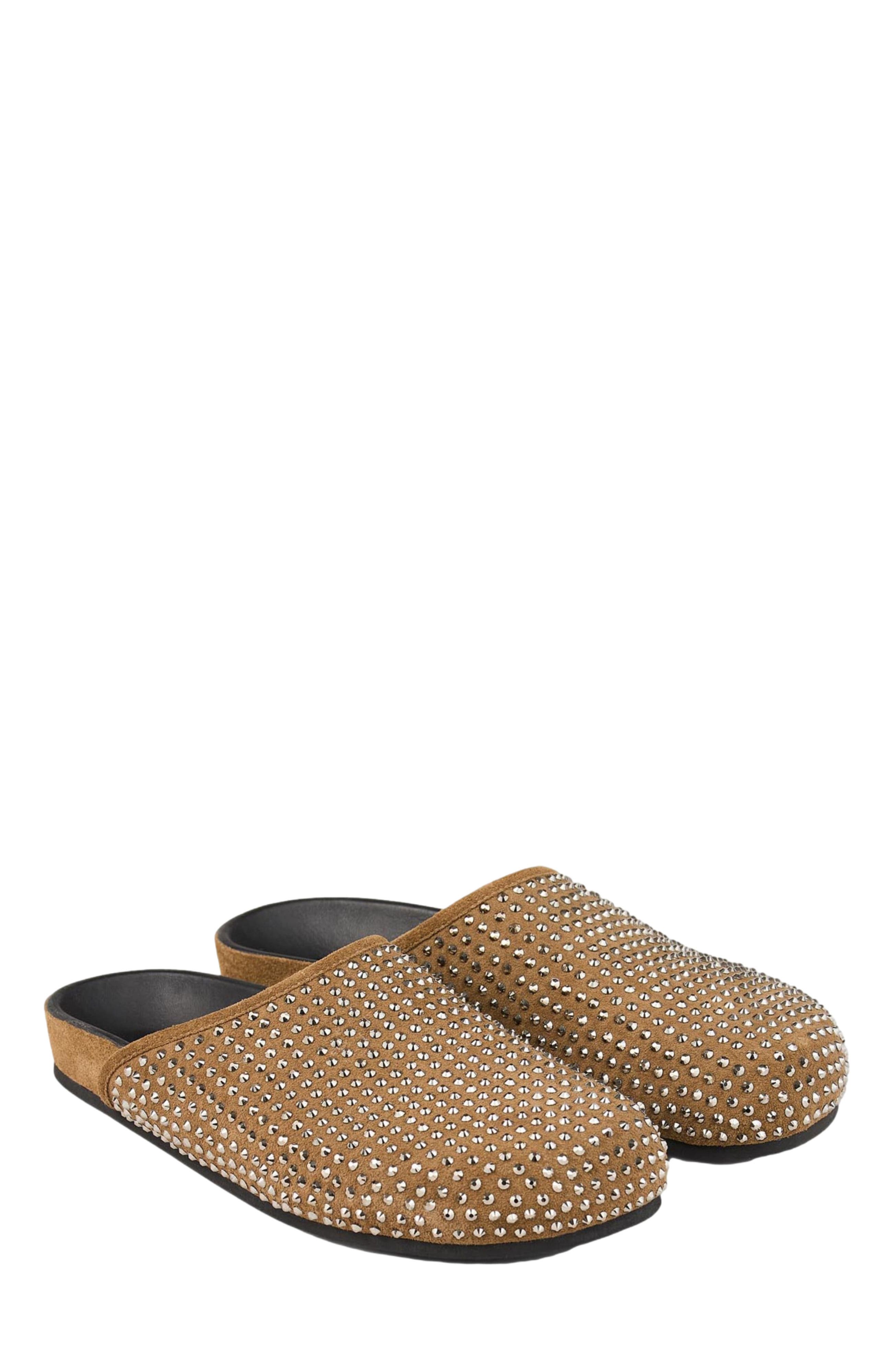 SANDRO Rhinestone mules, Alternate, color, 