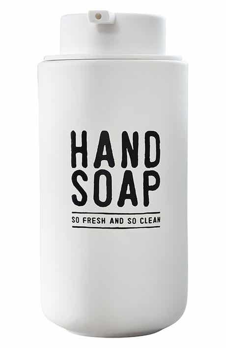So Fresh Glass Soap Dispenser