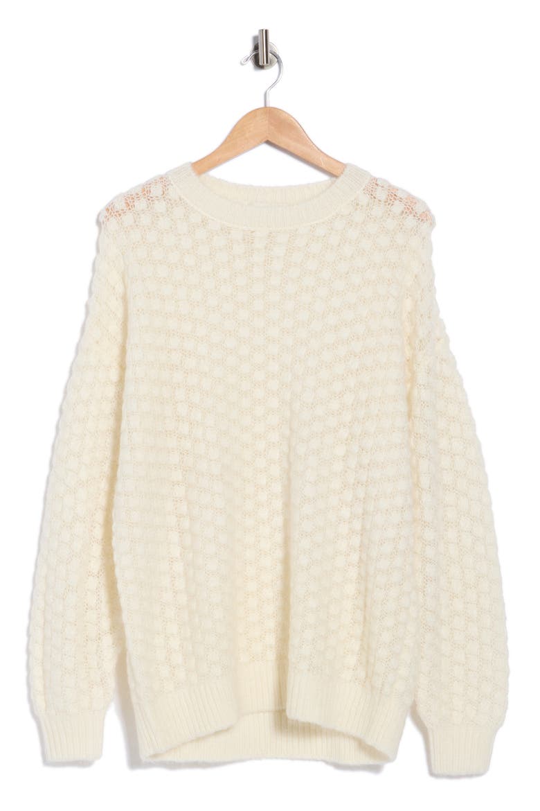 The Cloud Crew Sweater, Main, color, CREAM