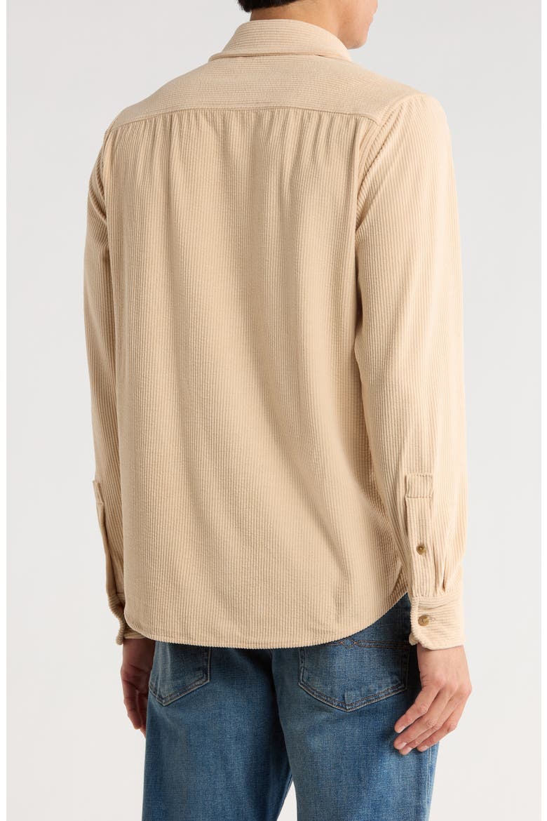 Mason Corduroy Twill Button-Up Shirt, Alternate, color, GINGER ROOT