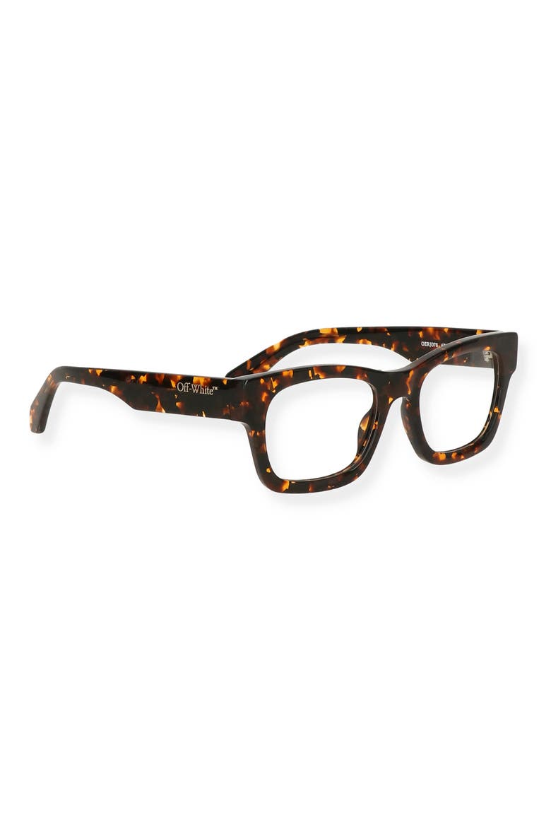 Havana 52mm Square Optical Frames, Alternate, color, HAVANA