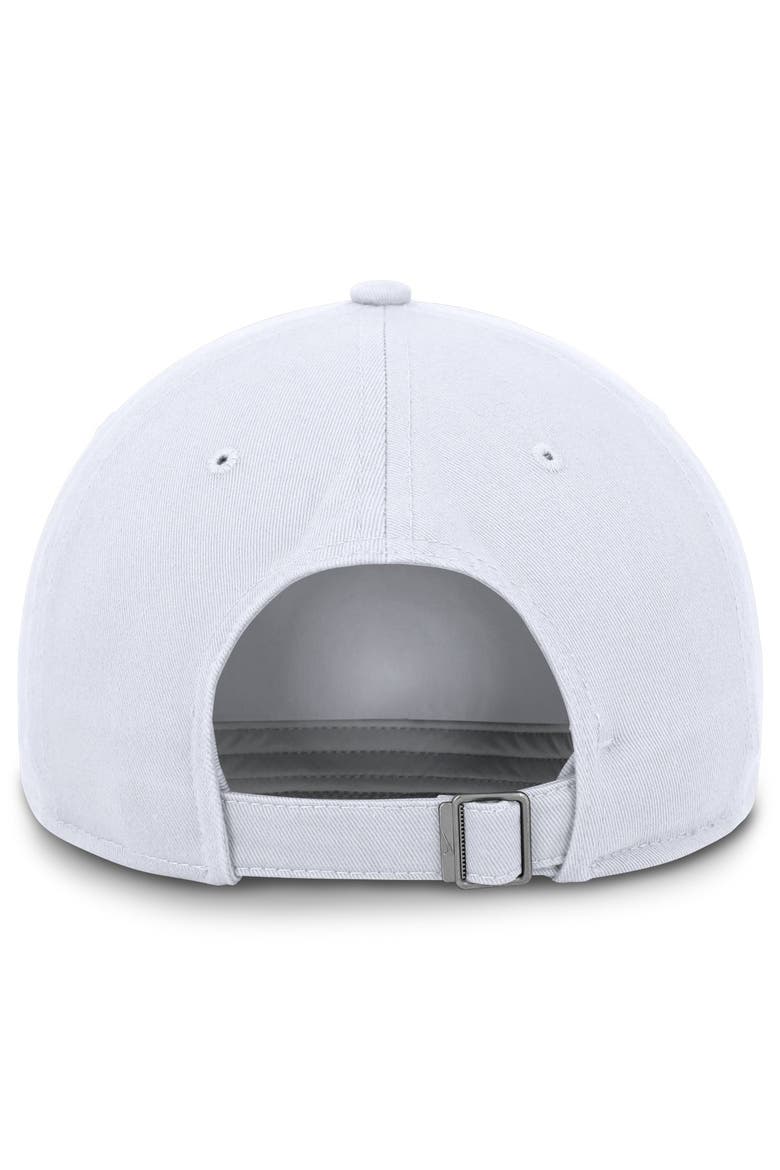 Men's Nike White Alabama Crimson Tide Club Dri-FIT Adjustable Hat, Alternate, color, White