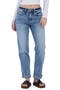 High Waist Cuff Boyfriend Jeans