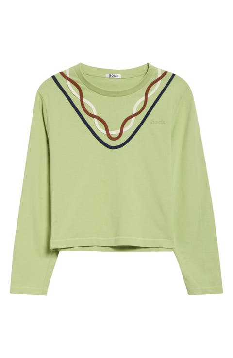 Sidewinder Long Sleeve Cotton T-Shirt