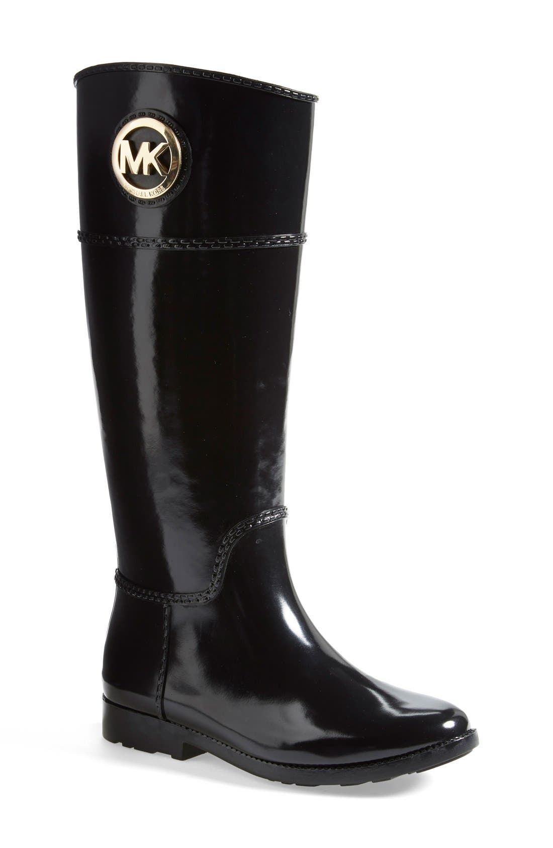 MICHAEL Michael Kors 'Stockard' Rain Boot, Main, color, 