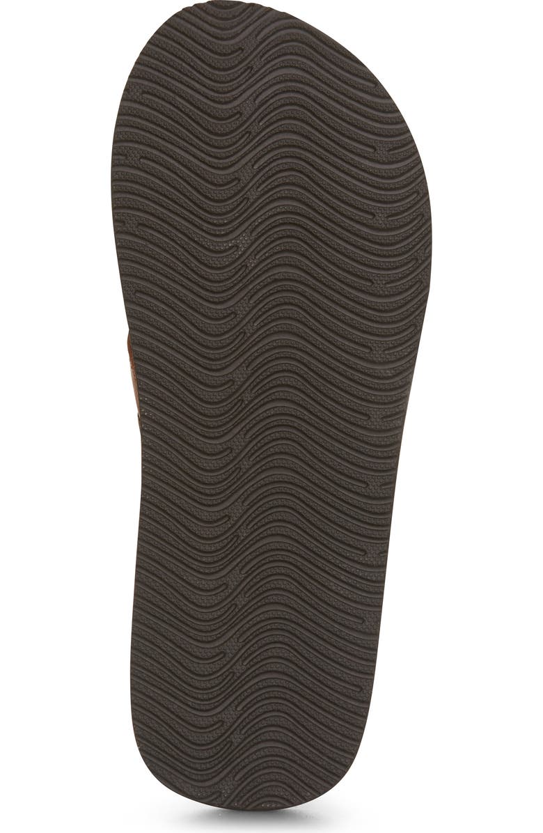 FLOOPI James Canvas Flip Flop, Alternate, color, Brown