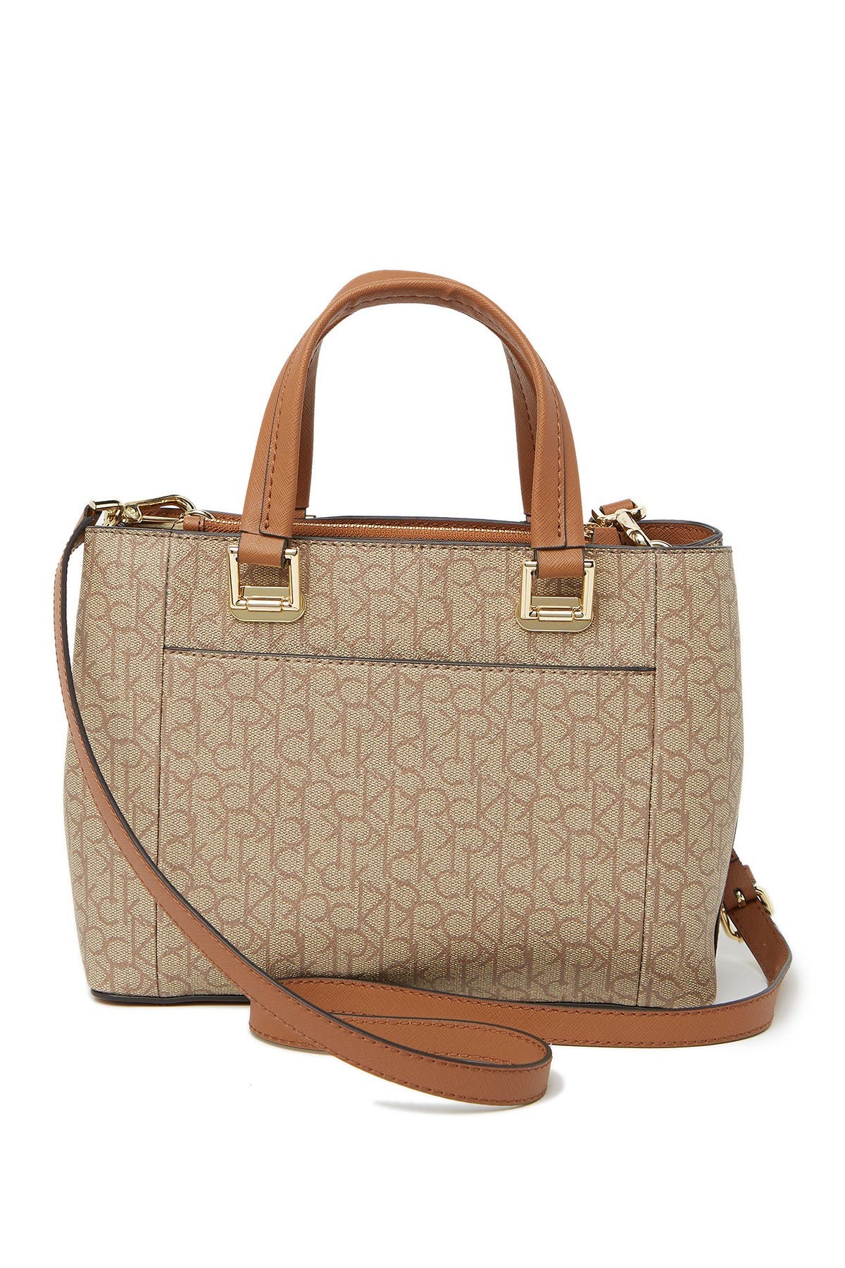 Calvin Klein Rachelle Signature Bag, Alternate, color, 