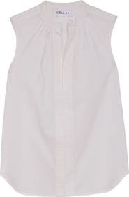 Callas Milano Olympia SLEEVELESS Sleeveless Poplin Top