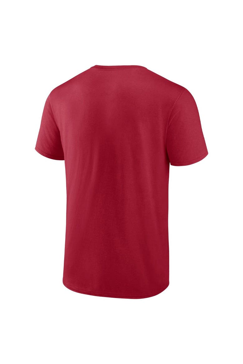 Men's Fanatics Branded Red Tampa Bay Buccaneers Heavy Hitter T-Shirt, Alternate, color, Red
