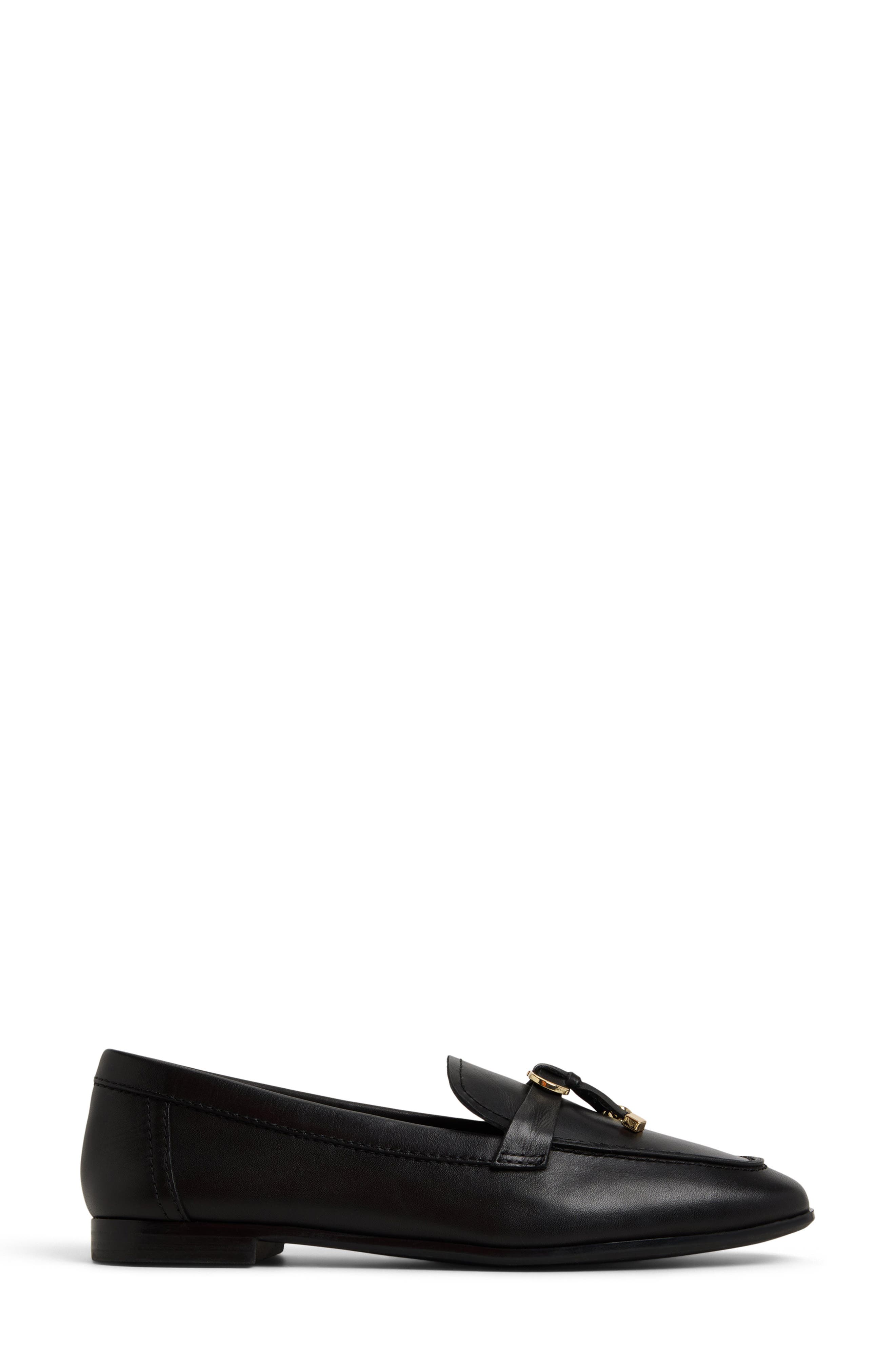 ALDO YBilide Loafer, Alternate, color, Black