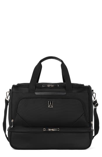 Travelpro Ml5 Drop Bottom Weekend Duffle Bag In Black