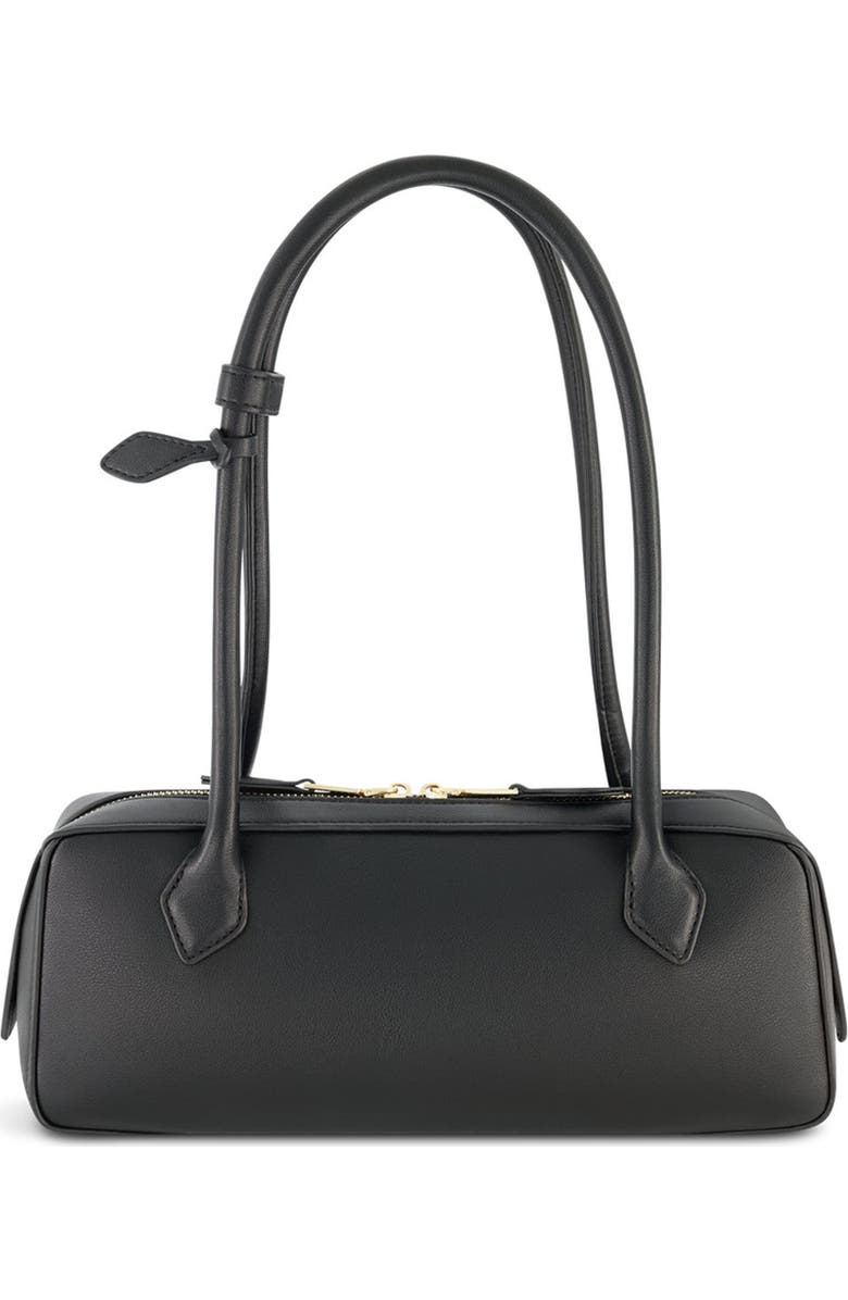 The Noli Shop Reese Leather Bag, Main, color, Black
