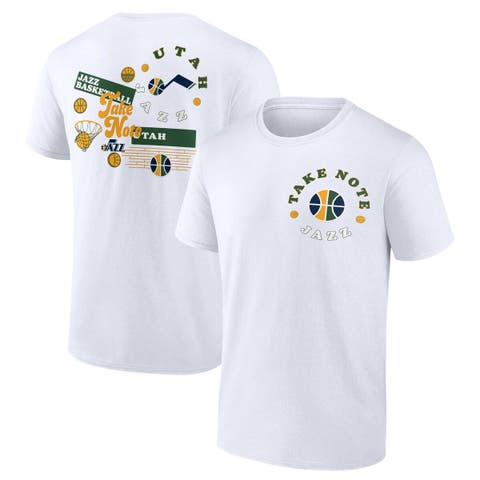 Men's Fanatics Branded White Utah Jazz Street Collective T-Shirt