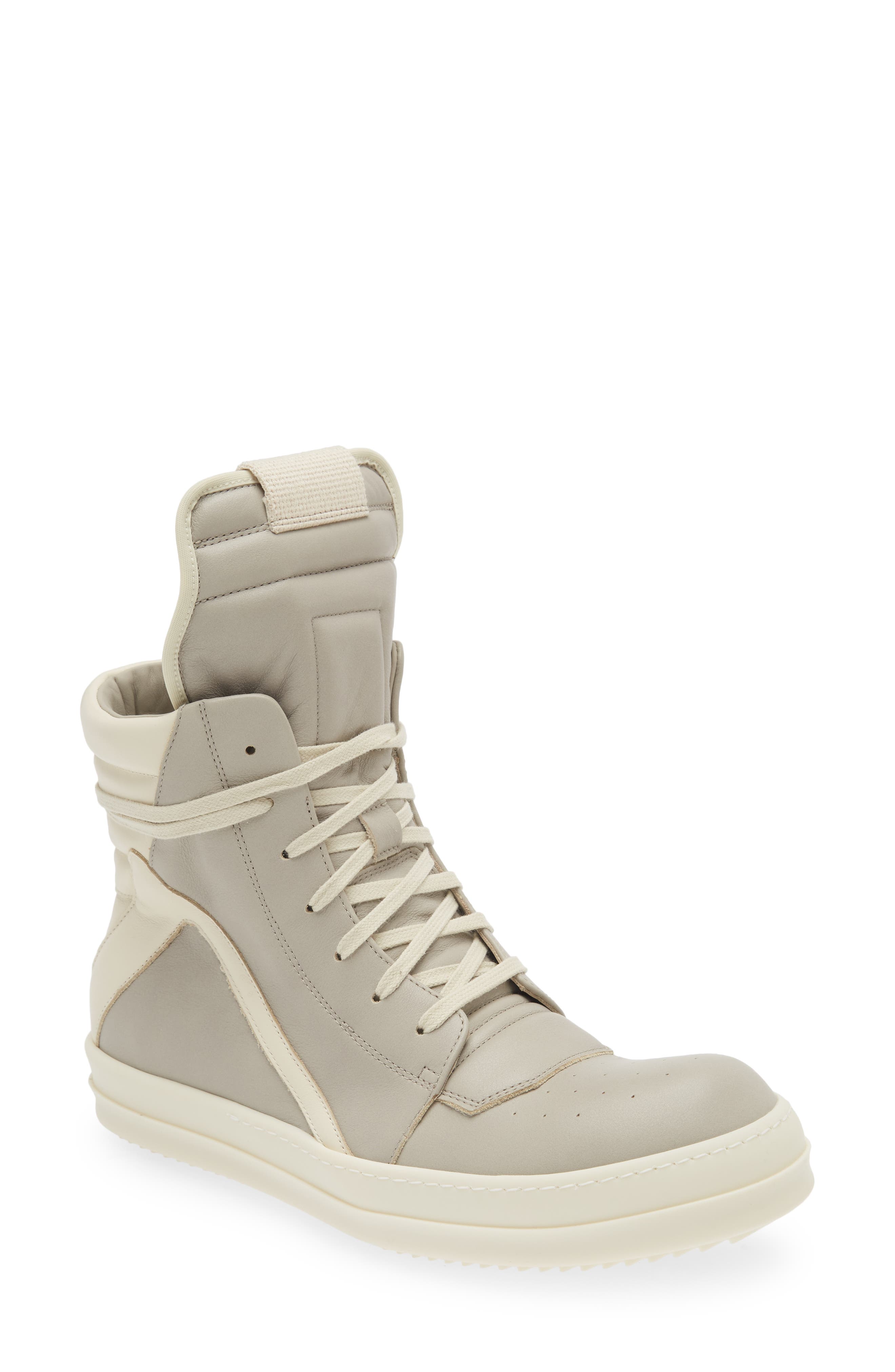 Rick Owens Geobasket High Top Sneaker, Main, color, 