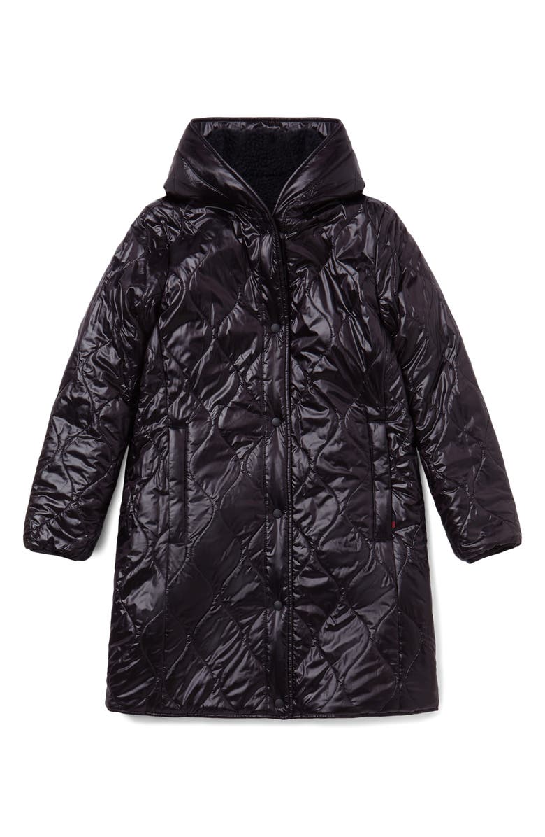 Woolrich Elm Faux Shearling Water Resistant Reversible Parka, Alternate, color, 