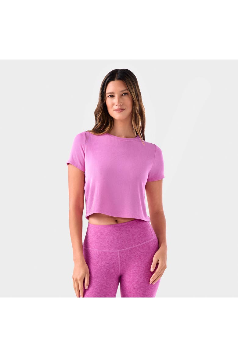Ribbed Tee, Main, color, PARADISE