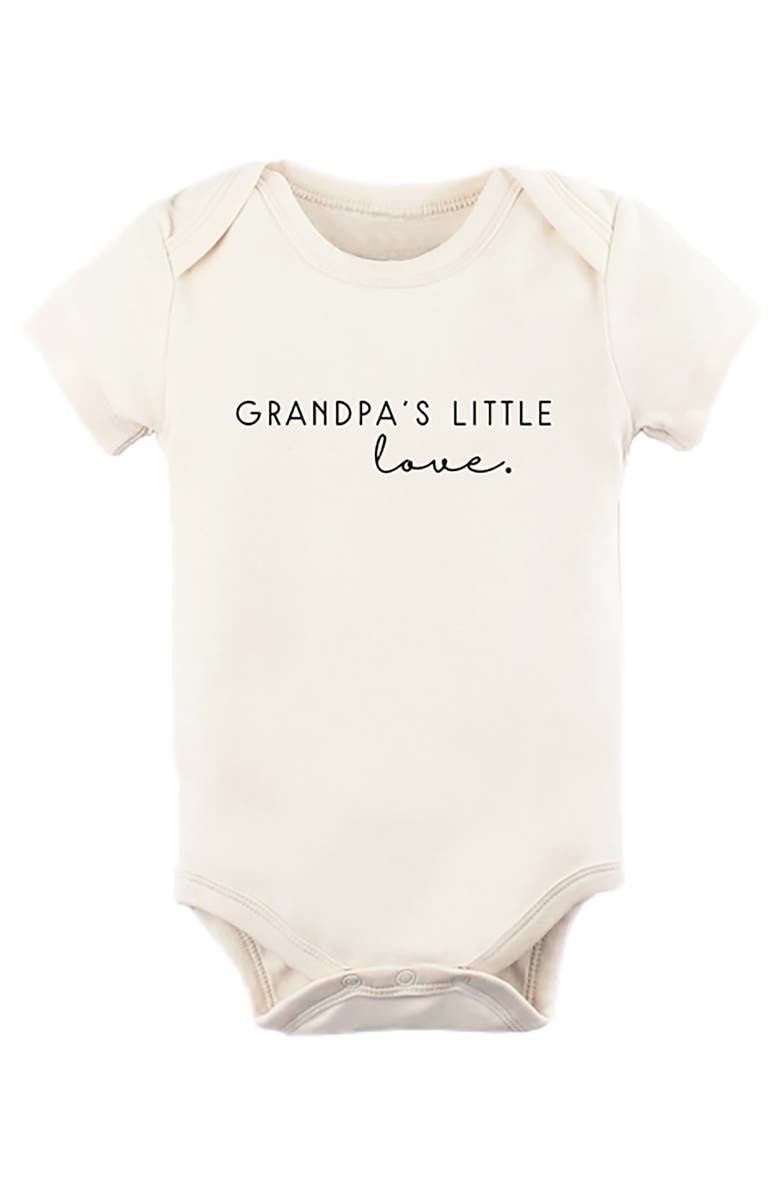 Tenth & Pine Grandpa's Little Love Organic Cotton Bodysuit, Main, color,