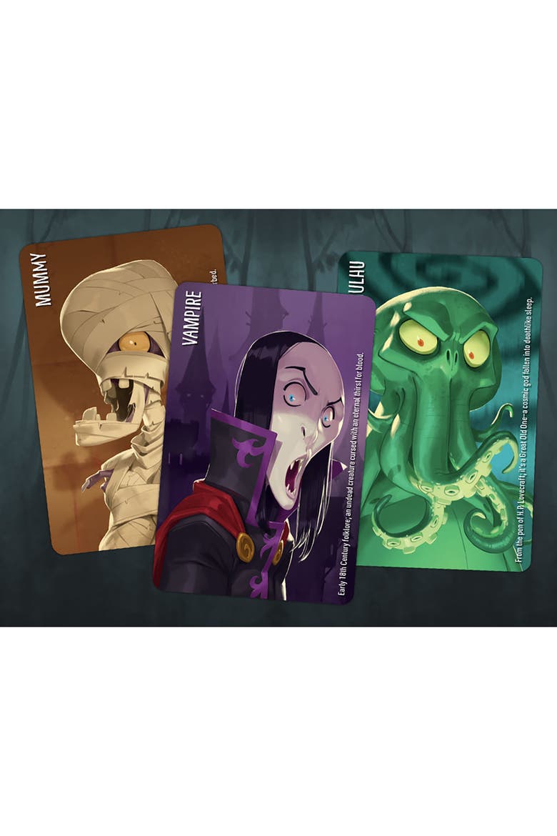 Similo Spookies Cooperative Deduction Card Game 7+, Alternate, color, Multicolored