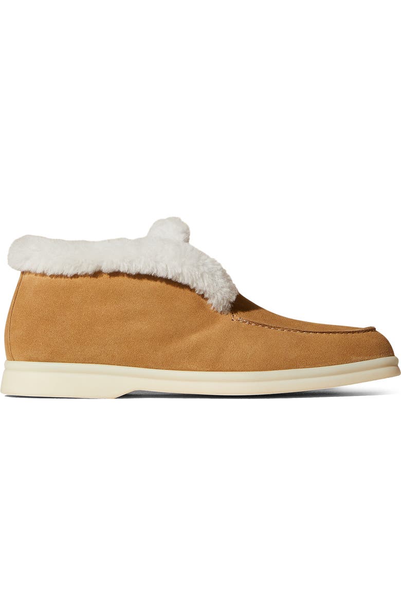 Loro Piana Open Walk Genuine Shearling Bootie, Alternate, color,