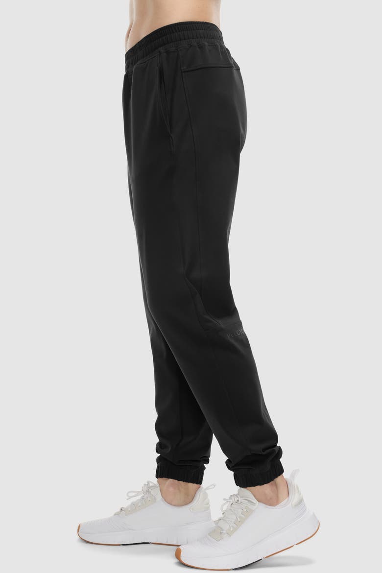 Cadent Rib Gym Pant, Alternate, color, Black