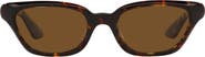 Oliver Peoples x KHAITE 1983C 52mm Irregular Sunglasses