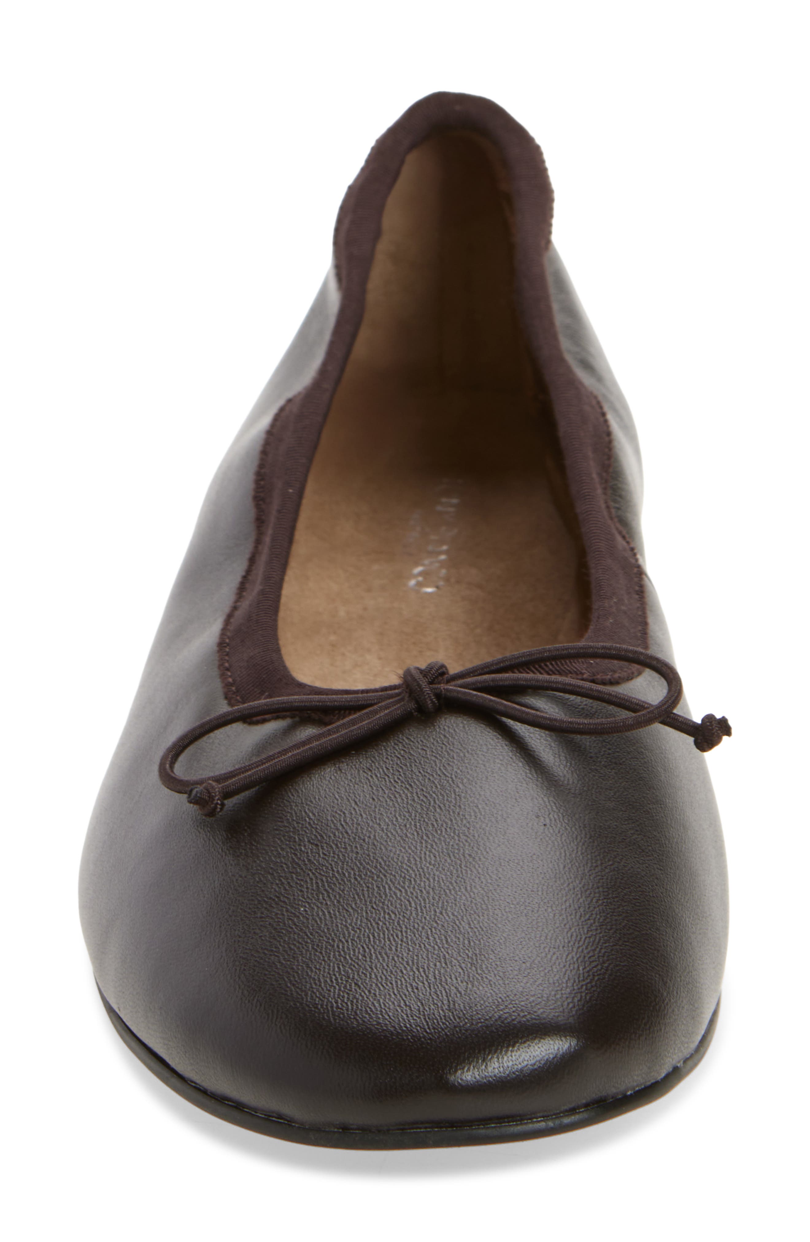 Chelsea Ballet Flat, Alternate, color, CHOCOLATE NAPPA