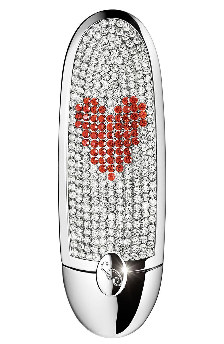Guerlain Rouge G Stunning Gem Love Customizable Lipstick Case, Alternate, color, 