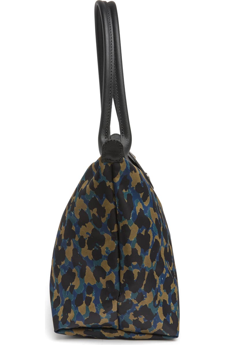 Longchamp Medium Panther Print Tote Bag, Alternate, color,