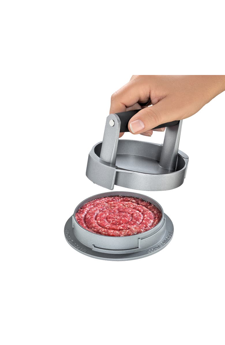 Kuchenprofi Trio Burger Press, Gray, Alternate, color, Black