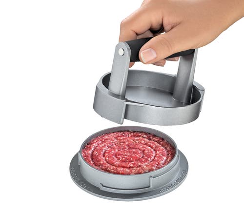 Kuchenprofi Trio Burger Press, Gray In Black