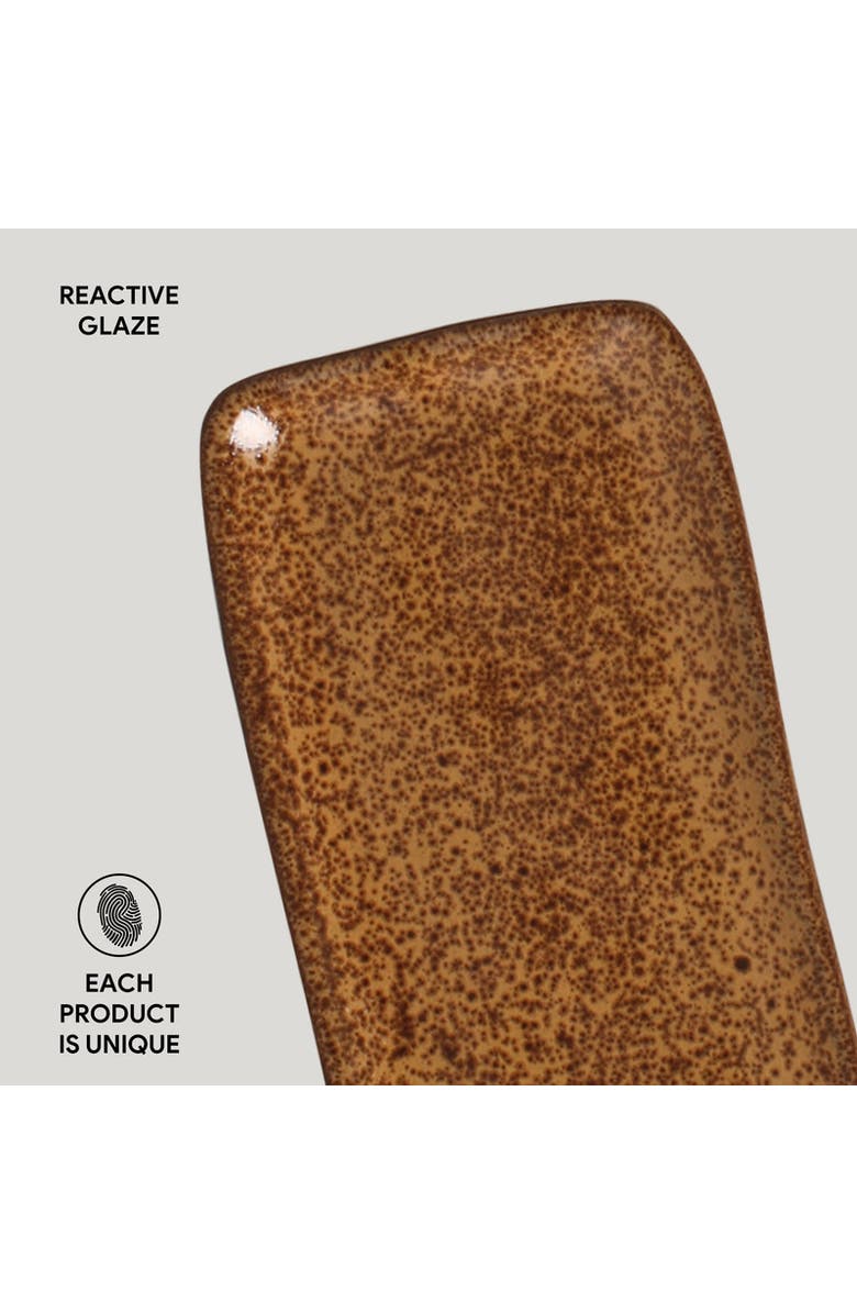 Porto Brasil Rectangular Platter Small - Set of 4, Alternate, color, Dijon