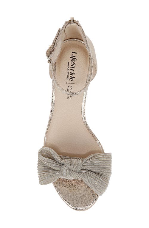 LIFESTRIDE LIFESTRIDE FLORENCE BOW ANKLE STRAP SANDAL