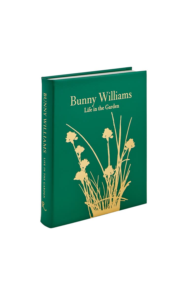 Graphic Image Bunny Williams Life in the Garden Leather Coffee Table Book, Alternate, color, Emerald