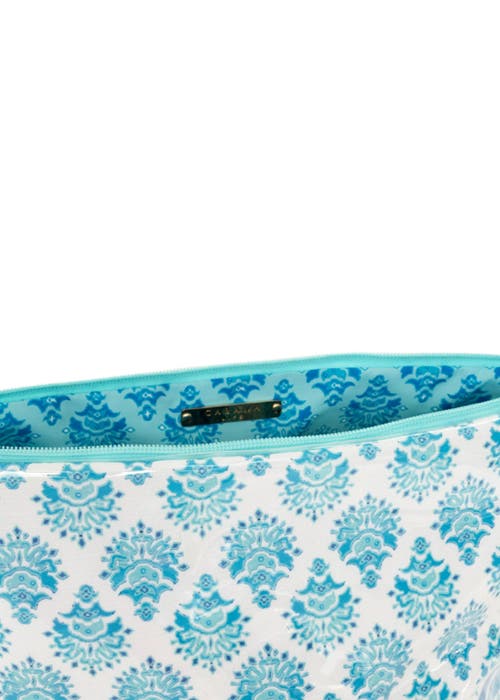 Cabana Life Large Makeup Bag In Amalfi Coast
