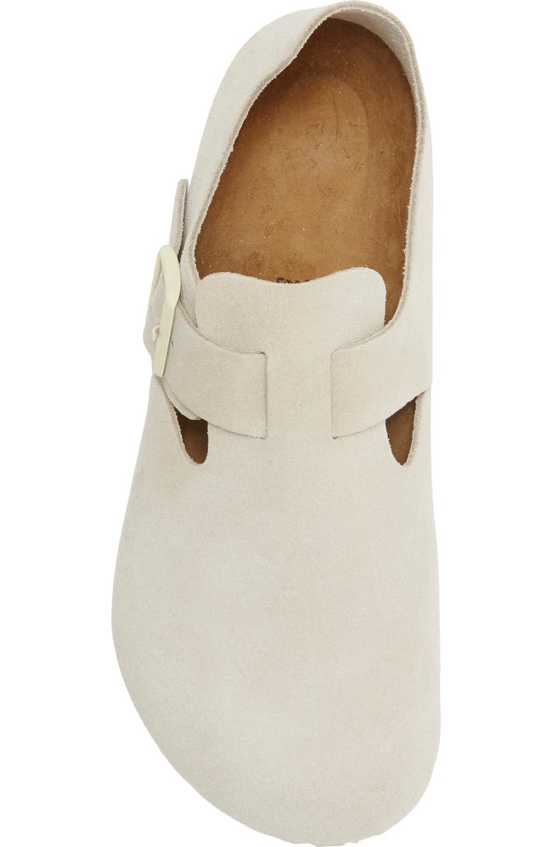 Birkenstock London Clog, Alternate, color, Antique White