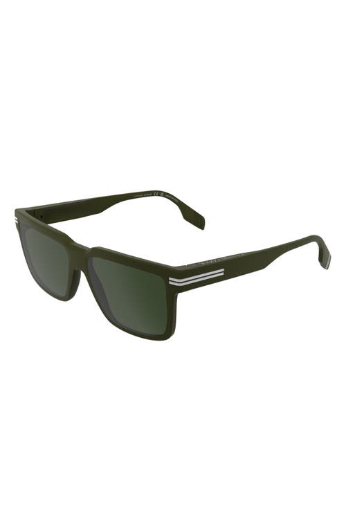 Canada Goose 59mm Modified Rectangular Sunglasses In Matte Khaki